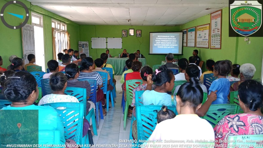 Musyawarah Rencana Kerja Pemerintah Desa (RKPDes) Tahun 2025 di Desa Manulea